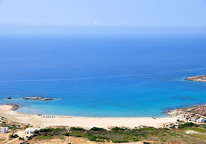 Manganari beach on Ios is one of the best beaches in the Cyclades.