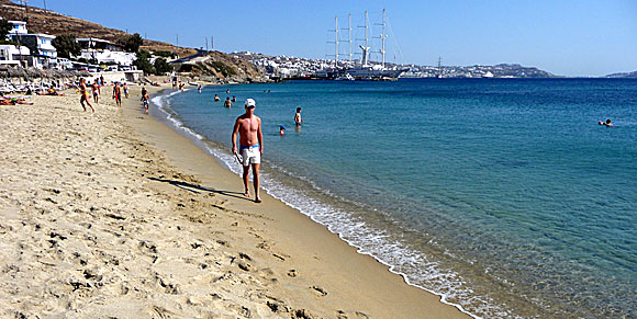 Agios Stefanos beach.