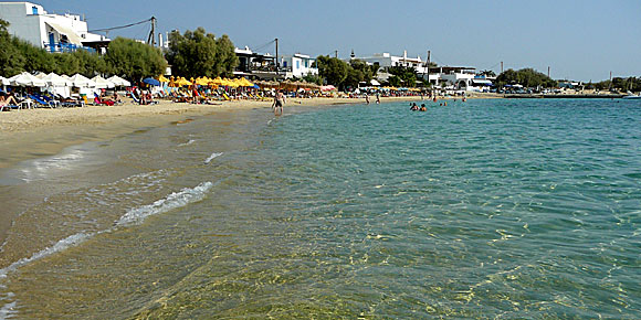 Agia Anna beach.