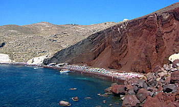 Red beach.