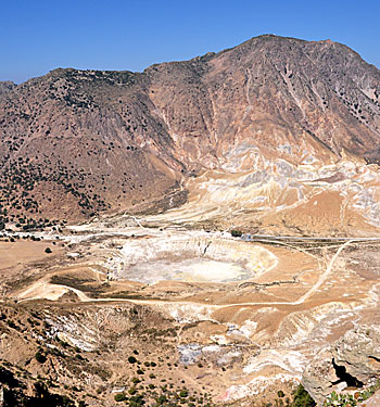 The vulcano of Nisyros.