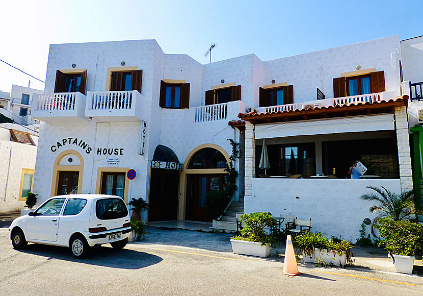 Captain's House is the best hotel in Skala on Patmos.