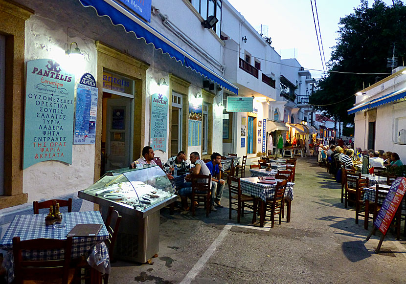 Restaurant Pantelis in Skala is one of Patmos best tavernas.