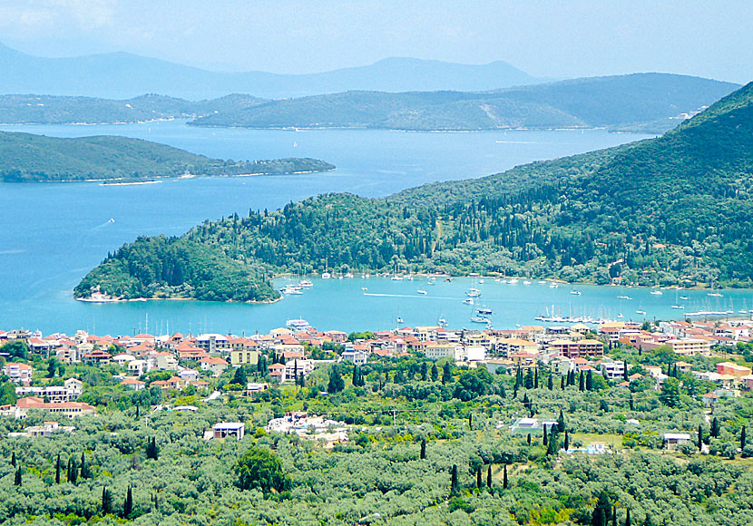 Nidri is Lefkada`s most popular tourist resort and the village is very beautifully situated. 
