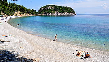Stafylos beach.