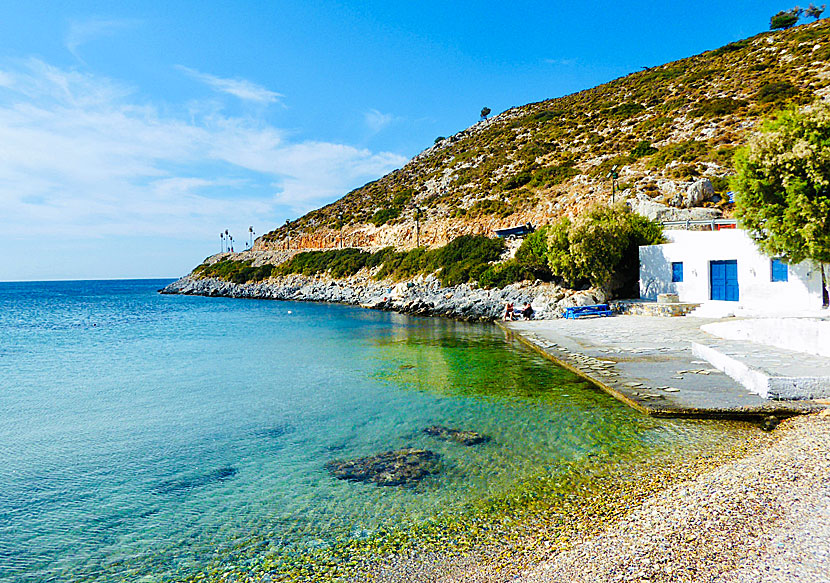 Snorkeling at Agathonissi in Greece.