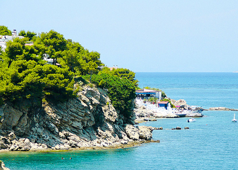 The best beaches on Agistri. Skliri beach.