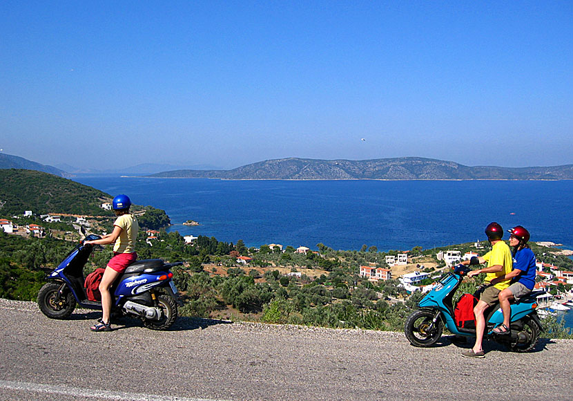 Rent scooter in Alonissos.