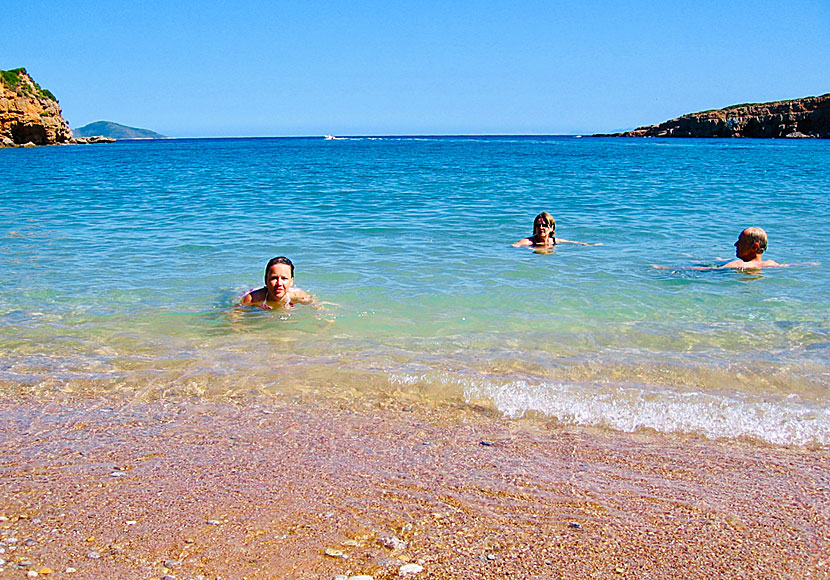 Kokkinokastro beach on Alonissos in the Sporades.