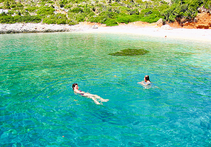 Kyra Panagia beach in the Marine National Park of Alonissos.