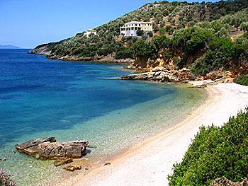 Megali Amos beach on Alonissos.