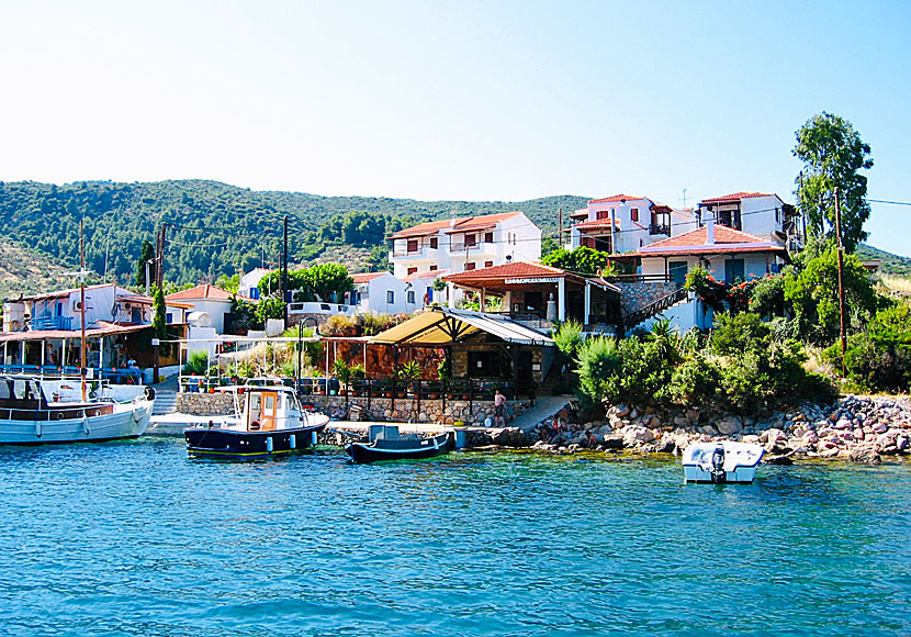 Don't miss Steni Vala on Alonissos when you visit Agios Dimtrios beach.
