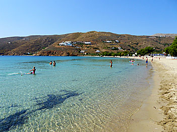 Aegiali beach on Amorgos.