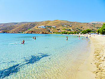 Aegiali beach on Amorgos.