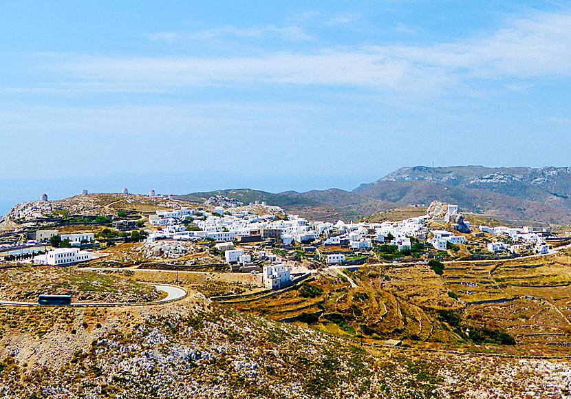 Chora in Amorgos.