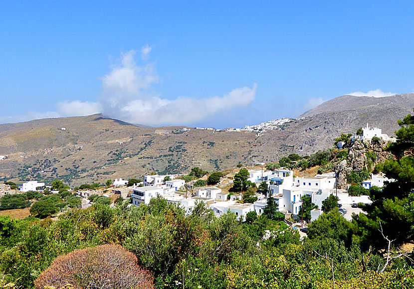 Langada, above Aegiali, is one of the finest villages on Amorgos.
