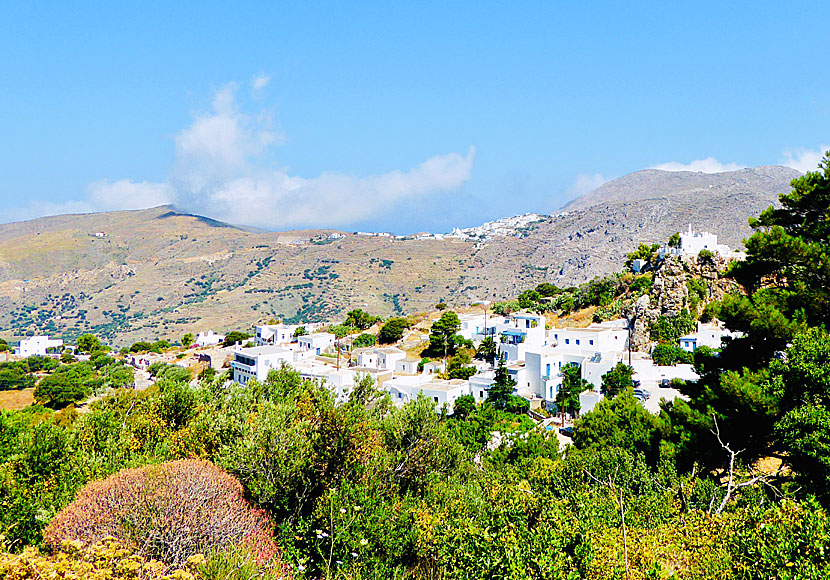 Langada, above Aegiali, is one of the finest villages on Amorgos.