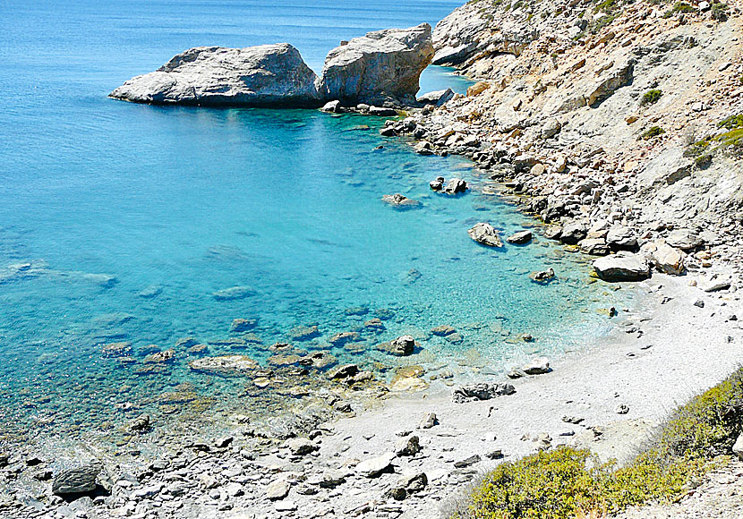If you want to swim naked on Amorgos, you should visit Amoudi beach.