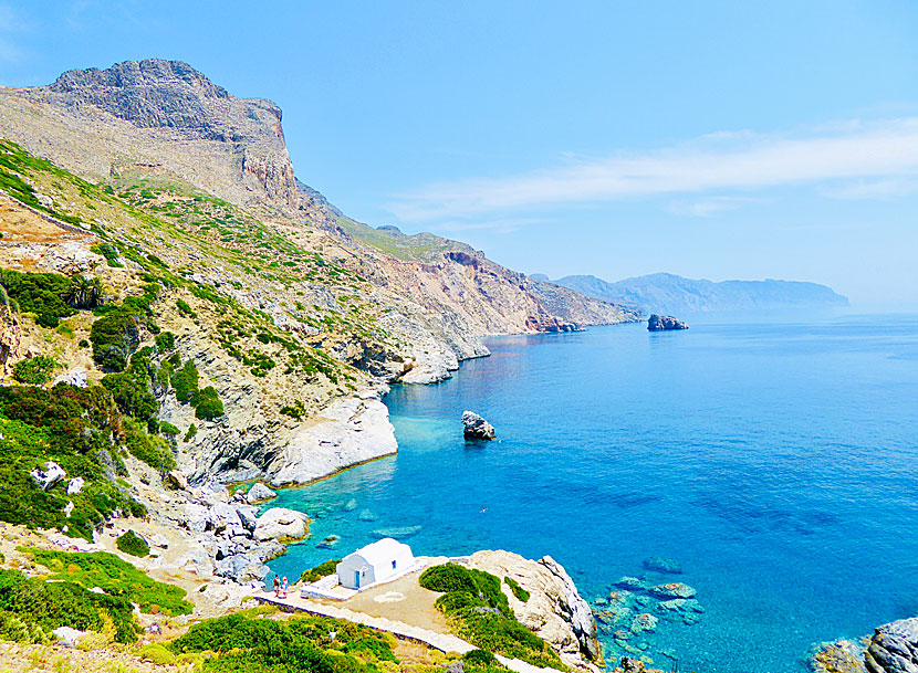 Agia Anna. The Big Blue. Amorgos.