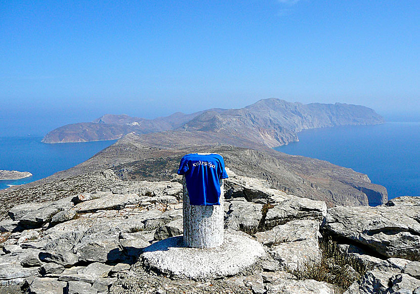 Kalimera was here. Profitis Ilias. Amorgos.