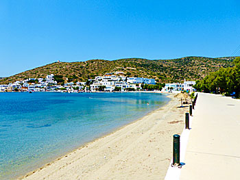 Katapola beach on Amorgos.