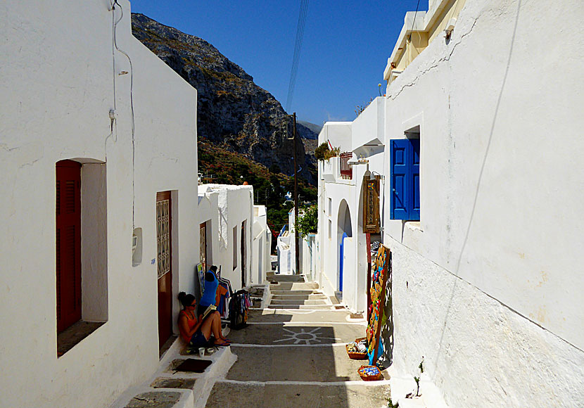 In Langada on Amorgos there are many beautiful alleys to photograph.