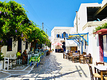 The village Langada on Amorgos.