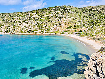 Maltezi and Plakes beach on Amorgos.
