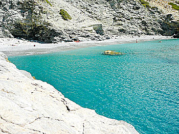 Mouros beach on Amorgos.