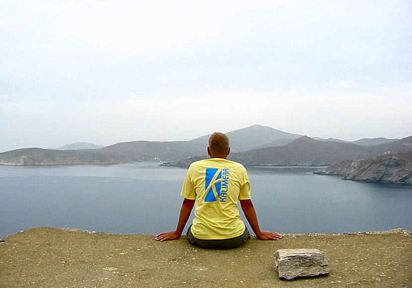 In Ancient Arkesini on Amorgos you can sit for a long time and philosophize about life and bygone times.