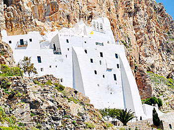 Panagia Hozoviotissa on Amorgos.