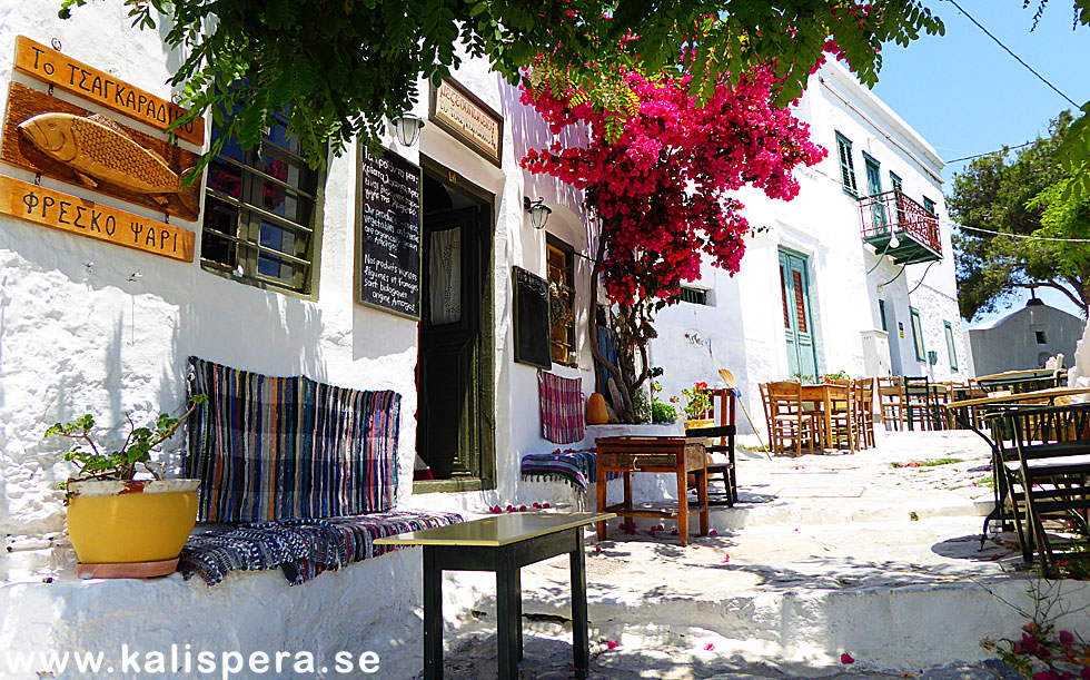 Chora on Amorgos.