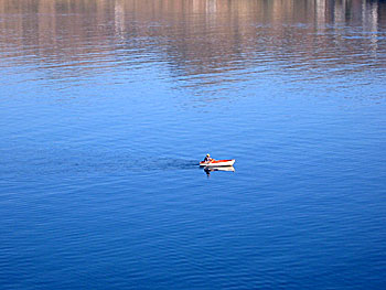 The Big Blue on Amorgos.