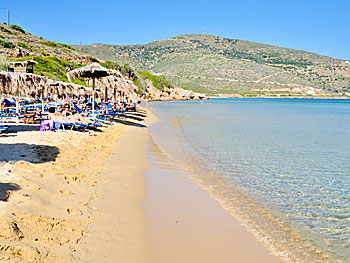 Chryssi Ammos beach on Andros.