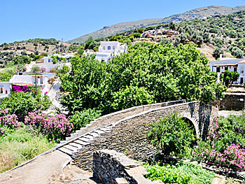 The villages of Aladino and Menites on Andros.