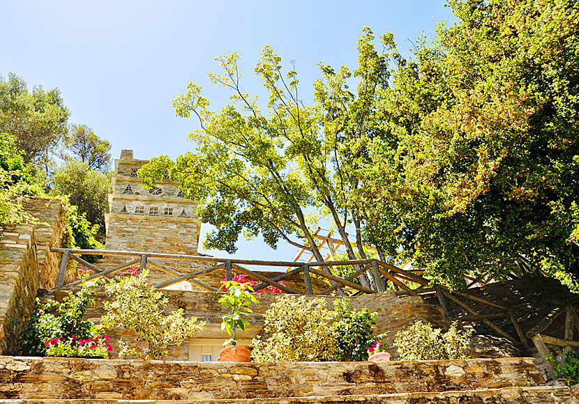 The village of Menites on Andros.