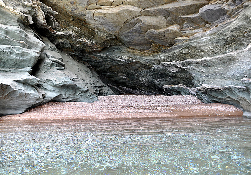 Kalimera beach on Andros.