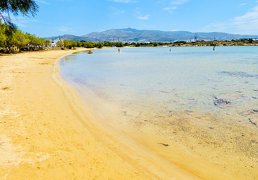 Baby beach and Agios Spiridonas beach in Antiparos is perfect for young children.