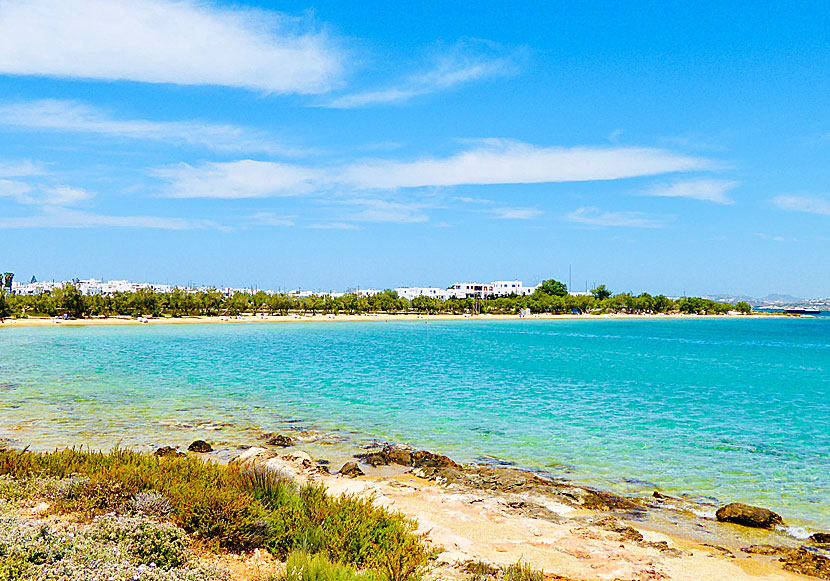 Psaraliki beach near Chora on Antiparos in the Cyclades.