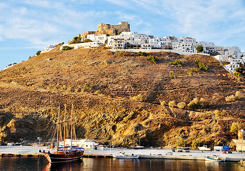 Kastro seen from the port of Pera Gialos on Astypalea.