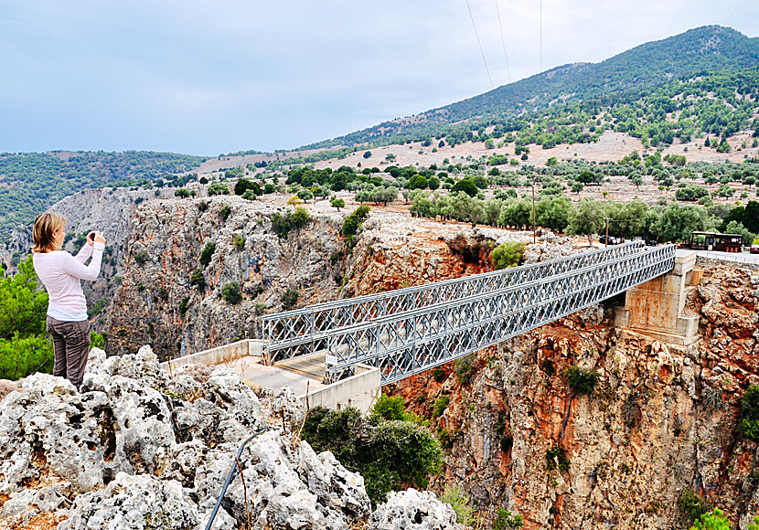 Aradena bridge near Anopoli in southern Crete.