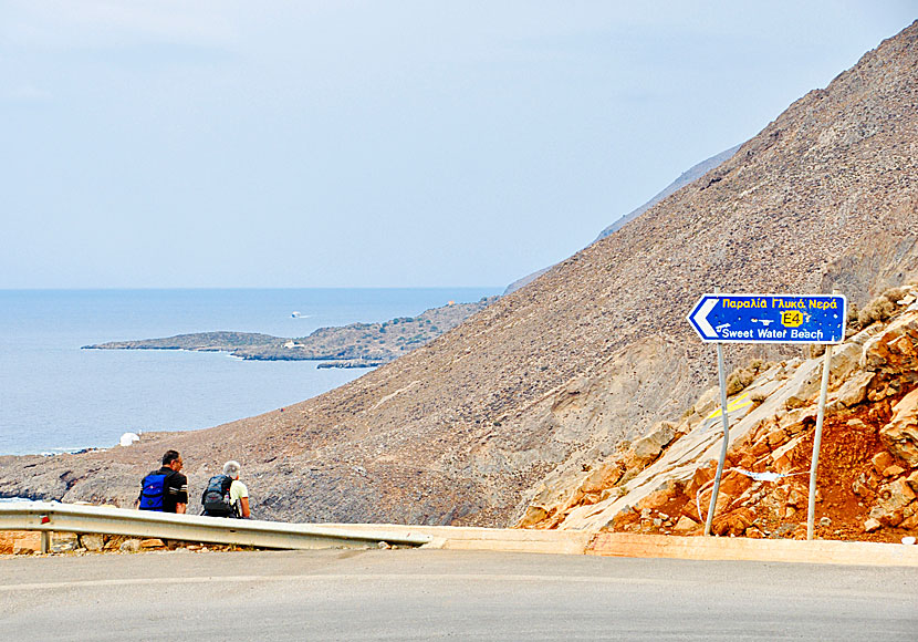 Hike between Chora Sfakion and Sweetwater beach.