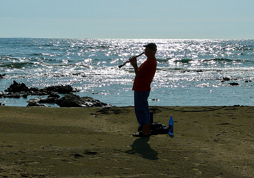 Meditate with yoga in southern Crete.