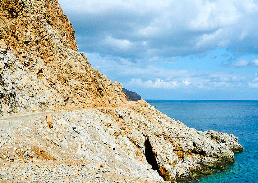 The road to Balos is the worst we have driven on Crete.