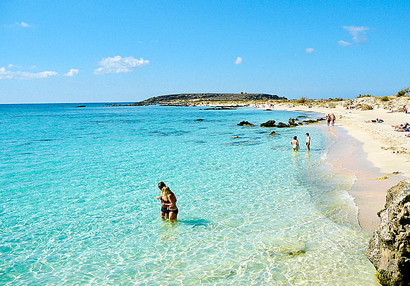 Elafonissi beach. Crete.