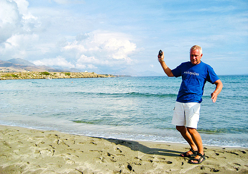 Dance on Crete's fine sandy beaches.