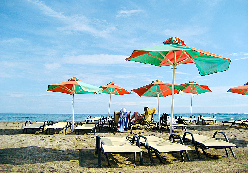 Frangokastello beach in southern Crete.