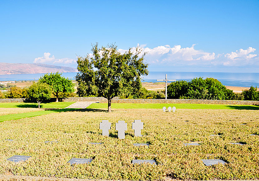 German cemetery in Maleme.