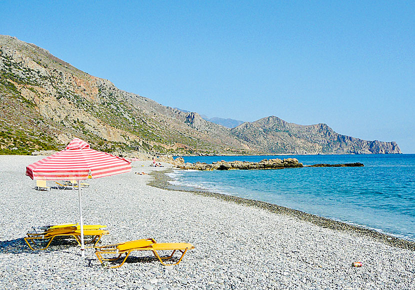 Gialiskari beach. Paleochora. Crete.