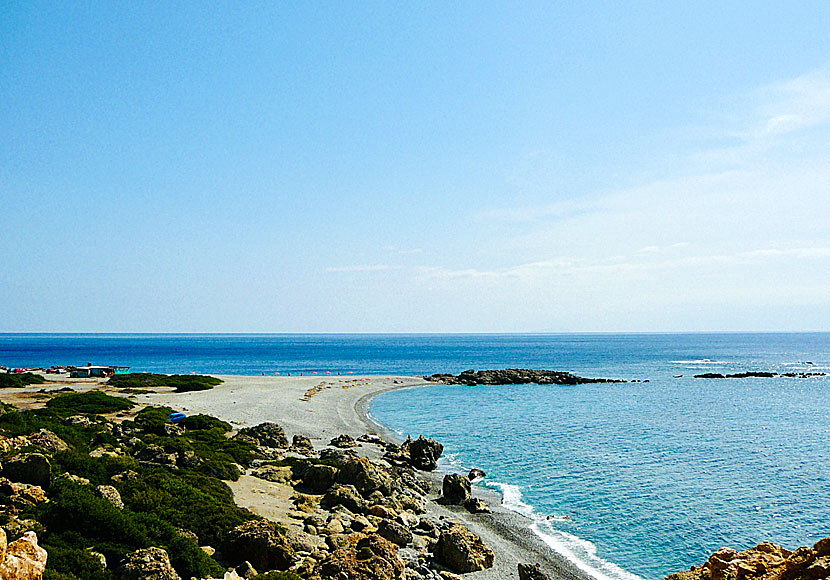 Gialiskari beach in Paleochora in southern Crete.